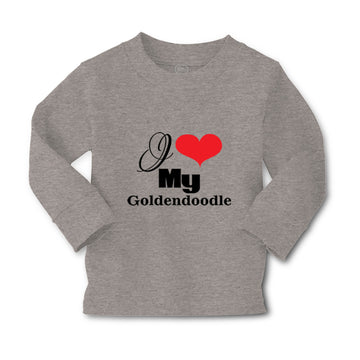 Baby Clothes I Love My Goldendoodle Dog Lover Pet B Boy & Girl Clothes Cotton