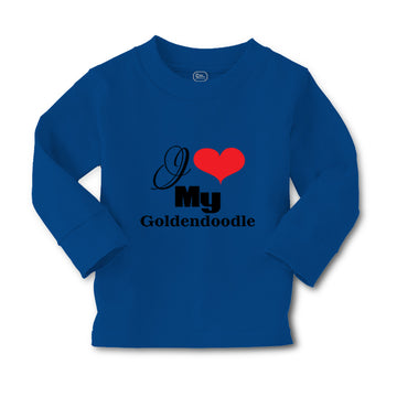 Baby Clothes I Love My Goldendoodle Dog Lover Pet B Boy & Girl Clothes Cotton