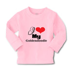 Baby Clothes I Love My Goldendoodle Dog Lover Pet B Boy & Girl Clothes Cotton - Cute Rascals