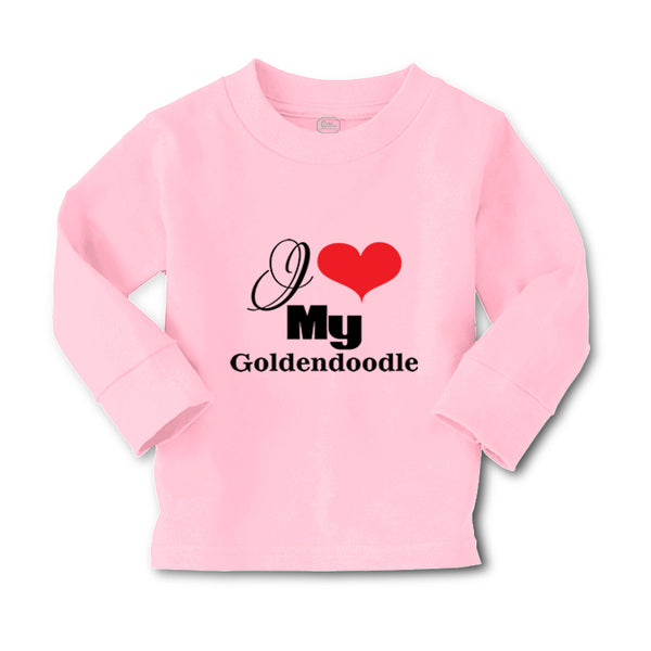 Baby Clothes I Love My Goldendoodle Dog Lover Pet B Boy & Girl Clothes Cotton - Cute Rascals
