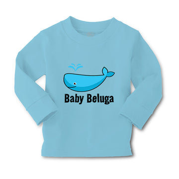 Baby Clothes Baby Beluga Blue Whale Ocean Sea Life Boy & Girl Clothes Cotton
