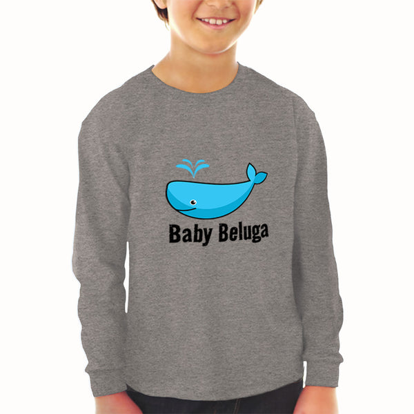 Baby Clothes Baby Beluga Blue Whale Ocean Sea Life Boy & Girl Clothes Cotton - Cute Rascals