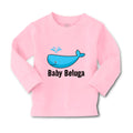 Baby Clothes Baby Beluga Blue Whale Ocean Sea Life Boy & Girl Clothes Cotton