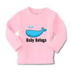 Baby Clothes Baby Beluga Blue Whale Ocean Sea Life Boy & Girl Clothes Cotton - Cute Rascals
