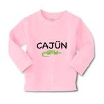 Baby Clothes Cajun Alligator Funny Louisiana Boy & Girl Clothes Cotton - Cute Rascals