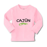 Baby Clothes Cajun Alligator Funny Louisiana Boy & Girl Clothes Cotton - Cute Rascals