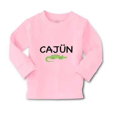 Baby Clothes Cajun Alligator Funny Louisiana Boy & Girl Clothes Cotton