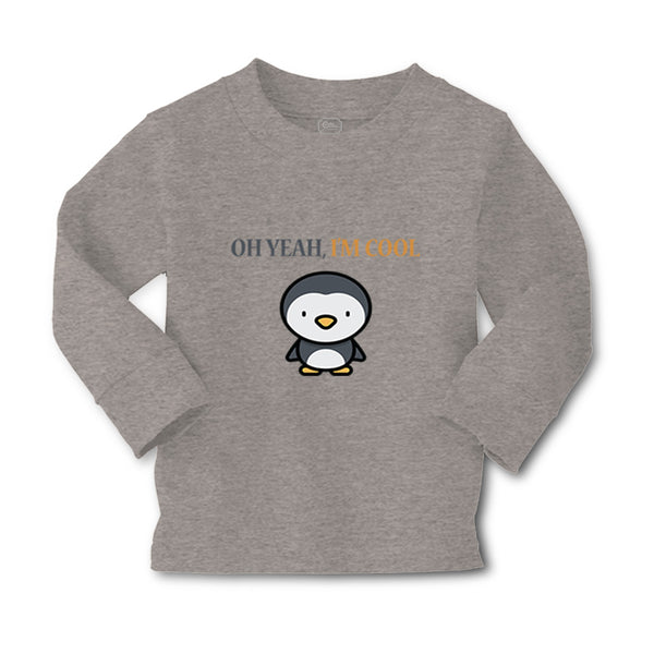 Baby Clothes Oh Yeah I'M Cool Penguin Ocean Sea Life Boy & Girl Clothes Cotton - Cute Rascals