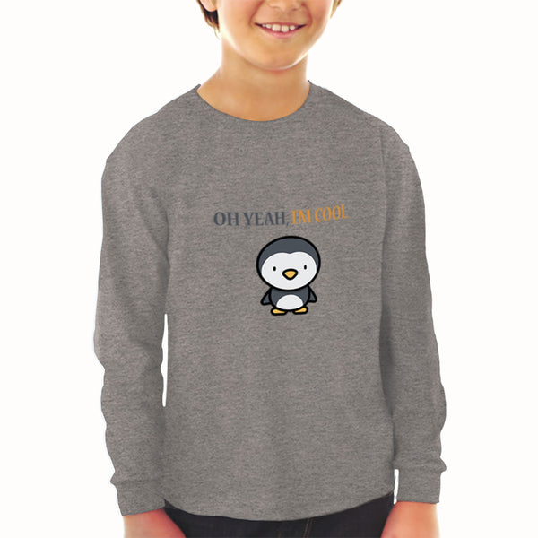 Baby Clothes Oh Yeah I'M Cool Penguin Ocean Sea Life Boy & Girl Clothes Cotton - Cute Rascals