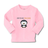 Baby Clothes Oh Yeah I'M Cool Penguin Ocean Sea Life Boy & Girl Clothes Cotton - Cute Rascals