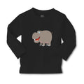 Baby Clothes Hippopotamus Smiling Style A Safari Boy & Girl Clothes Cotton