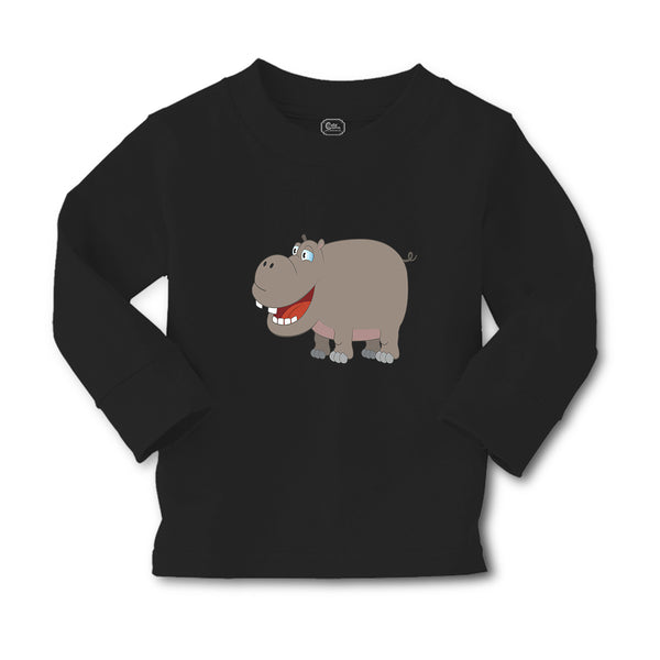 Baby Clothes Hippopotamus Smiling Style A Safari Boy & Girl Clothes Cotton - Cute Rascals