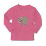 Baby Clothes Hippopotamus Smiling Style A Safari Boy & Girl Clothes Cotton - Cute Rascals