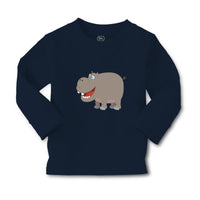 Baby Clothes Hippopotamus Smiling Style A Safari Boy & Girl Clothes Cotton - Cute Rascals