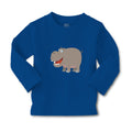 Baby Clothes Hippopotamus Smiling Style A Safari Boy & Girl Clothes Cotton
