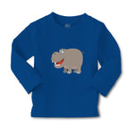 Baby Clothes Hippopotamus Smiling Style A Safari Boy & Girl Clothes Cotton - Cute Rascals
