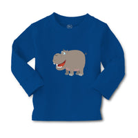 Baby Clothes Hippopotamus Smiling Style A Safari Boy & Girl Clothes Cotton - Cute Rascals