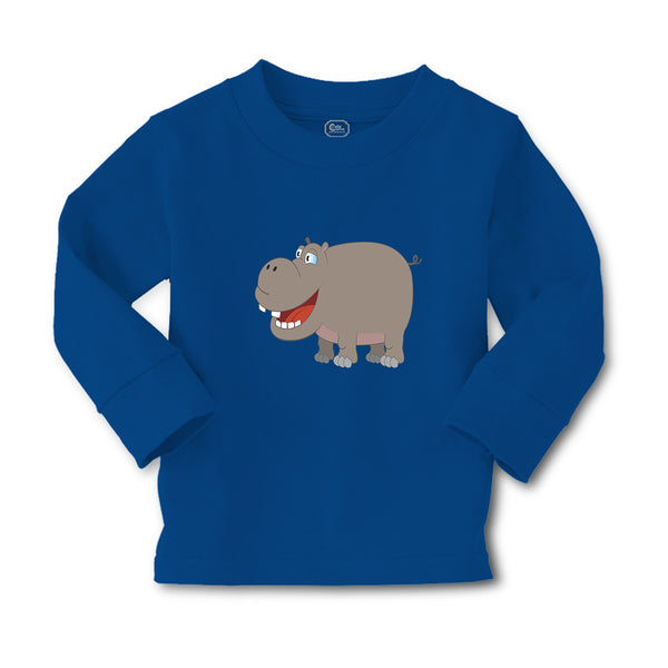 Baby Clothes Hippopotamus Smiling Style A Safari Boy & Girl Clothes Cotton - Cute Rascals