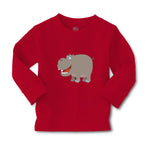 Baby Clothes Hippopotamus Smiling Style A Safari Boy & Girl Clothes Cotton - Cute Rascals