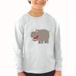 Baby Clothes Hippopotamus Smiling Style A Safari Boy & Girl Clothes Cotton - Cute Rascals