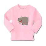 Baby Clothes Hippopotamus Smiling Style A Safari Boy & Girl Clothes Cotton - Cute Rascals