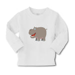 Baby Clothes Hippopotamus Smiling Style A Safari Boy & Girl Clothes Cotton - Cute Rascals