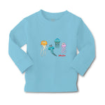 Baby Clothes 4 Jelly Fishes Ocean Sea Life Boy & Girl Clothes Cotton - Cute Rascals