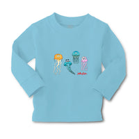 Baby Clothes 4 Jelly Fishes Ocean Sea Life Boy & Girl Clothes Cotton - Cute Rascals