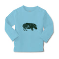 Baby Clothes Hippopotamus Shadow Animals Safari Boy & Girl Clothes Cotton
