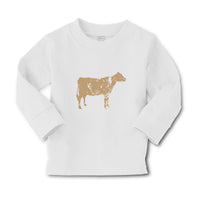 Baby Clothes Cow Shadow Animals Farm Boy & Girl Clothes Cotton - Cute Rascals