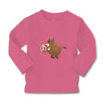 Baby Clothes Wild Boar Cartoon Funny Humor Boy & Girl Clothes Cotton