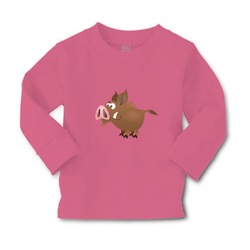 Baby Clothes Wild Boar Cartoon Funny Humor Boy & Girl Clothes Cotton