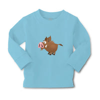 Baby Clothes Wild Boar Cartoon Funny Humor Boy & Girl Clothes Cotton - Cute Rascals