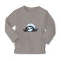 Baby Clothes Bear Panda Hiding Animals Funny Humor Boy & Girl Clothes Cotton