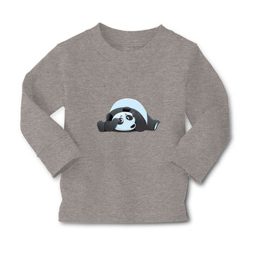 Baby Clothes Bear Panda Hiding Animals Funny Humor Boy & Girl Clothes Cotton