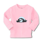 Baby Clothes Bear Panda Hiding Animals Funny Humor Boy & Girl Clothes Cotton - Cute Rascals