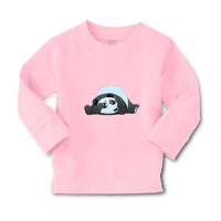 Baby Clothes Bear Panda Hiding Animals Funny Humor Boy & Girl Clothes Cotton - Cute Rascals