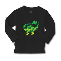 Baby Clothes Dinosaur Trying to Reach His Tail Dinosaurs Dino Trex Cotton - Cute Rascals