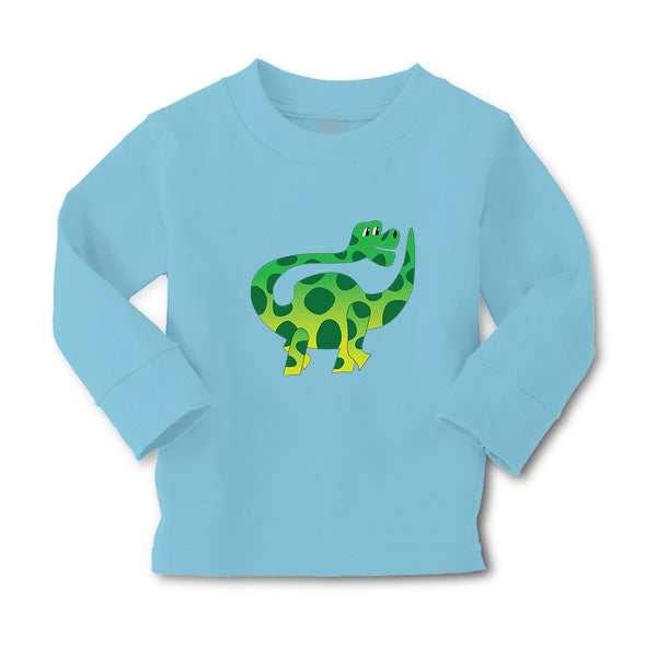 Baby Clothes Dinosaur Trying to Reach His Tail Dinosaurs Dino Trex Cotton - Cute Rascals