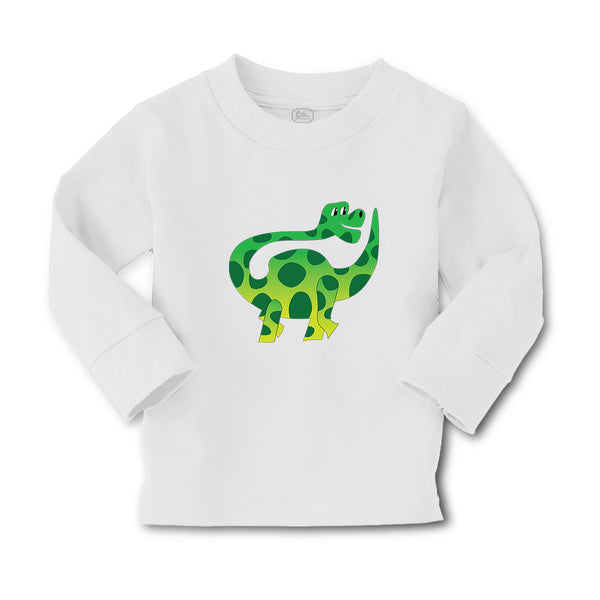 Baby Clothes Dinosaur Trying to Reach His Tail Dinosaurs Dino Trex Cotton - Cute Rascals