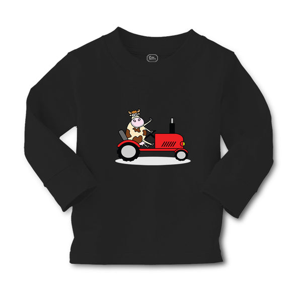 Baby Clothes Cow in Tractor Farm Boy & Girl Clothes Cotton - Cute Rascals