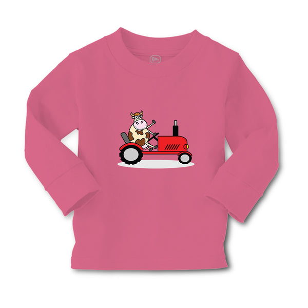 Baby Clothes Cow in Tractor Farm Boy & Girl Clothes Cotton - Cute Rascals