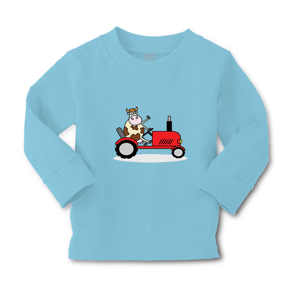 Baby Clothes Cow in Tractor Farm Boy & Girl Clothes Cotton - Cute Rascals