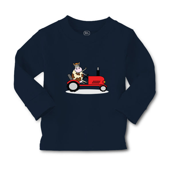 Baby Clothes Cow in Tractor Farm Boy & Girl Clothes Cotton - Cute Rascals
