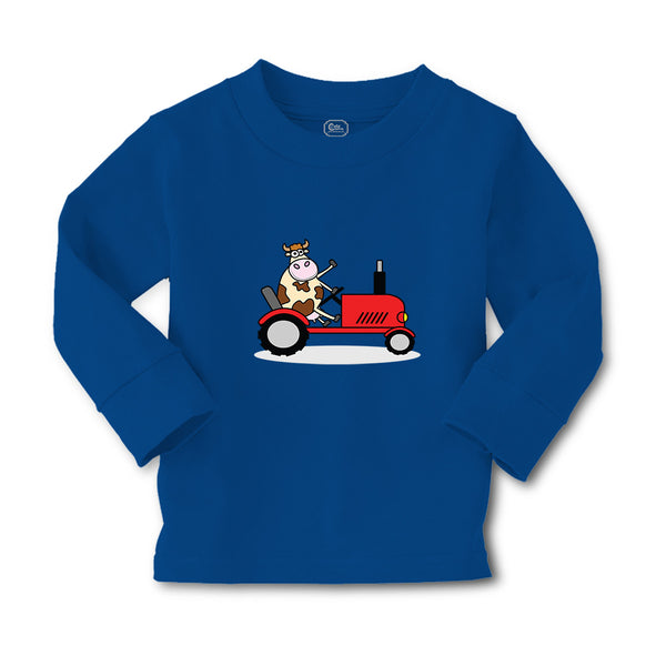Baby Clothes Cow in Tractor Farm Boy & Girl Clothes Cotton - Cute Rascals