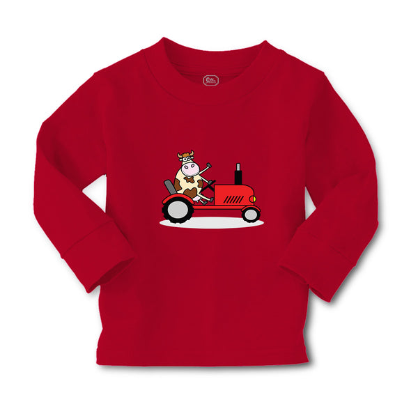 Baby Clothes Cow in Tractor Farm Boy & Girl Clothes Cotton - Cute Rascals