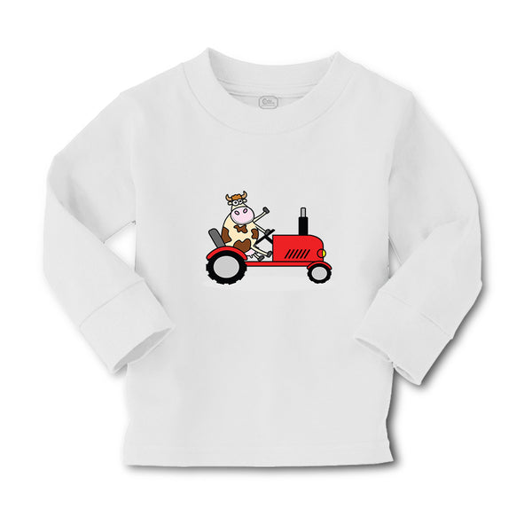Baby Clothes Cow in Tractor Farm Boy & Girl Clothes Cotton - Cute Rascals