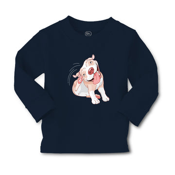 Baby Clothes Pitbull Itching Dog Lover Pet Boy & Girl Clothes Cotton