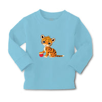 Baby Clothes Tiger Playing with Ball Safari Boy & Girl Clothes Cotton - Cute Rascals