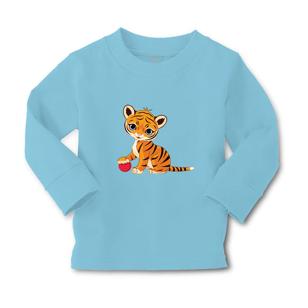 Baby Clothes Tiger Playing with Ball Safari Boy & Girl Clothes Cotton - Cute Rascals